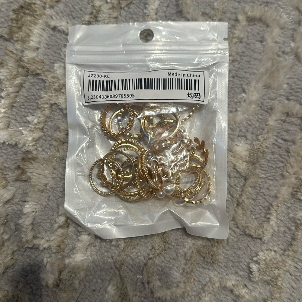 shein assorted rings